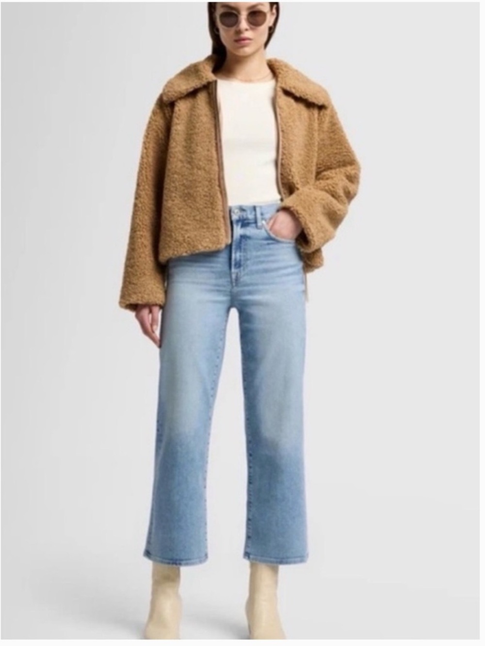 7 for All Mankind Cropped Alexa Jeans 26
